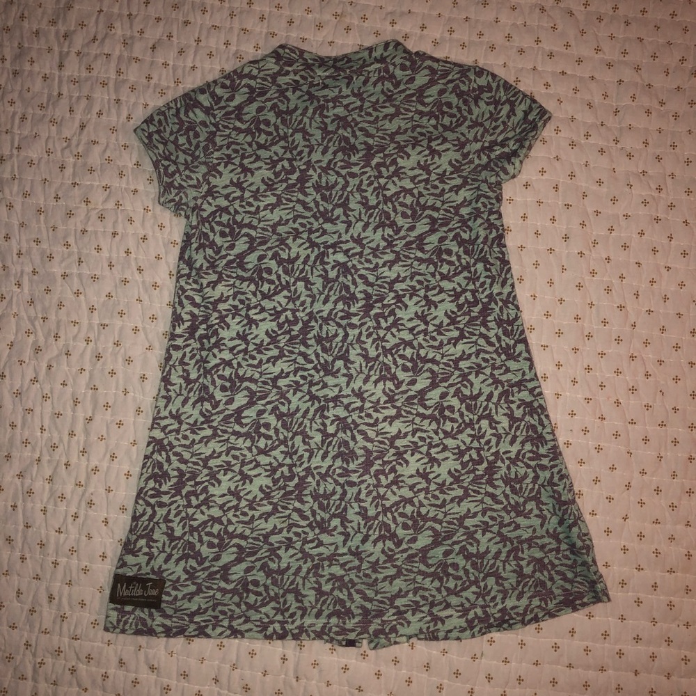 Matilda Jane “YOU & ME” June Bug Button Up Dress - Picture 2 of 6